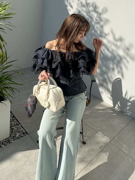 LILY BROWNさん（レディース・152cm）の冬コーディネート