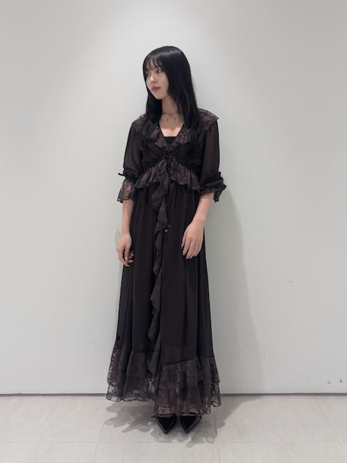 リボンスリングバックパンプス（パンプス）｜LILY BROWN（リリー