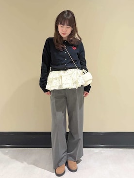 LILY BROWNさん（レディース・150cm）の冬コーディネート