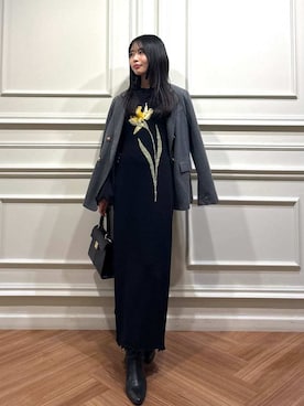 LILY BROWNさん(レディース・155cm)の冬コーディネート