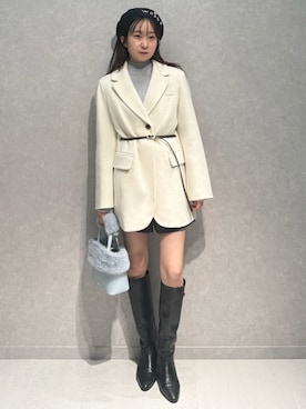 LILY BROWNさん(レディース・155cm)の冬コーディネート