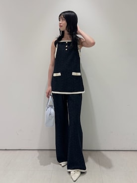 「LILY BROWN（リリーブラウン）のアイテム」を使った、LILY BROWNさん（レディース・155cm）の春コーディネート