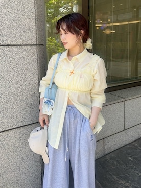 LILY BROWNさん（レディース・153cm）の春コーディネート