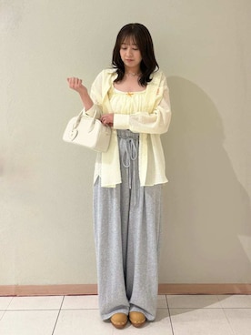 LILY BROWNさん（レディース・155cm）の春コーディネート
