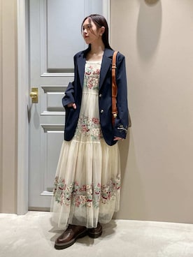 LILY BROWNさん（レディース・156cm）の春コーディネート