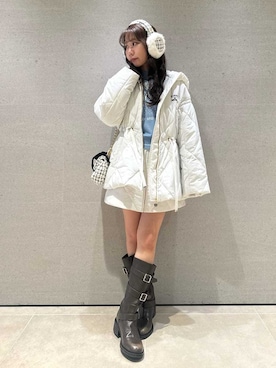 LILY BROWNさん（レディース・152cm）の秋コーディネート