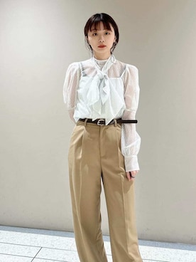 LILY BROWNさん(レディース・157cm)の冬コーディネート