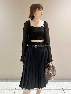 LILY BROWNさん(レディース・157cm)の春コーディネート