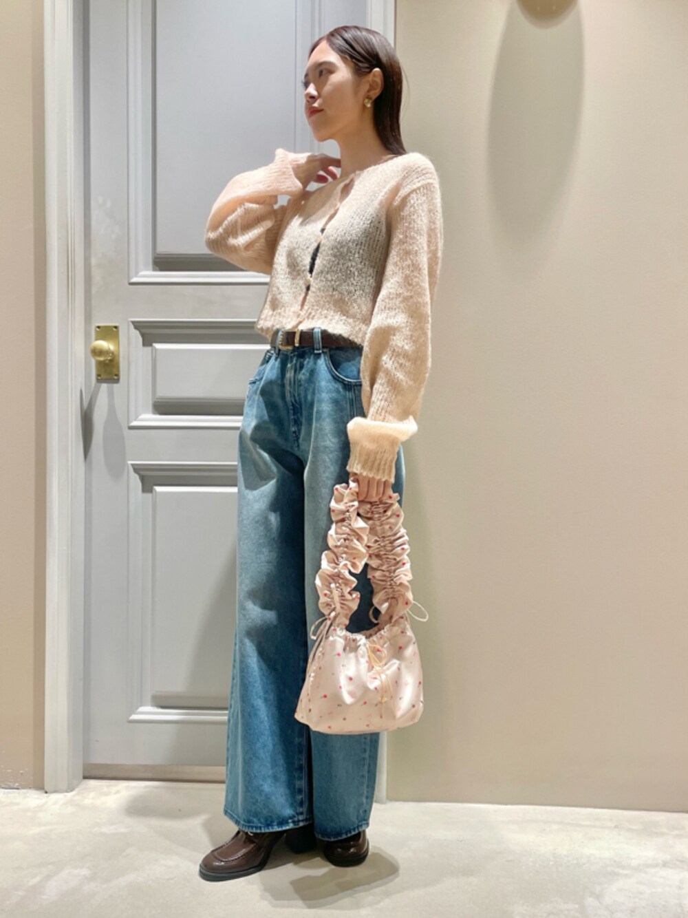 LOUIS VUITTON 妬き ルイヴィトン<br>ひざ丈スカート レディース<br 