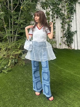 「LILY BROWN（リリーブラウン）のアイテム」を使った、LILY BROWNさん（レディース・152cm）の春コーディネート