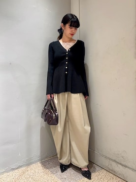 LILY BROWNさん（レディース・160cm）の夏コーディネート
