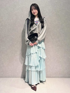 LILY BROWNさん(レディース・153cm)の冬コーディネート
