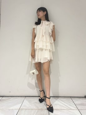 LILY BROWNさん（レディース・160cm）の夏コーディネート