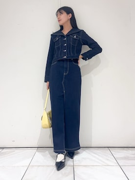 「LILY BROWN（リリーブラウン）のアイテム（スカート）」を使った、LILY BROWNさん（レディース・160cm）の春コーディネート