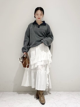 LILY BROWNさん(レディース・154cm)の秋コーディネート