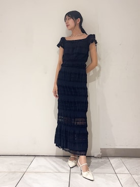 「LILY BROWN（リリーブラウン）のアイテム」を使った、LILY BROWNさん（レディース・160cm）の春コーディネート