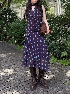 LILY BROWNさん(レディース・160cm)の春コーディネート