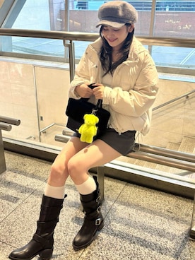 LILY BROWNさん（レディース・164cm）の冬コーディネート