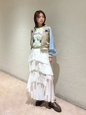 LILY BROWNさん（レディース・163cm）の春コーディネート