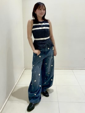 LILY BROWNさん（レディース・153cm）の夏コーディネート
