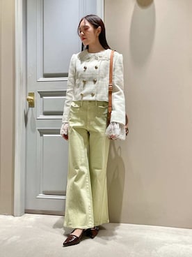 LILY BROWNさん（レディース・156cm）の冬コーディネート