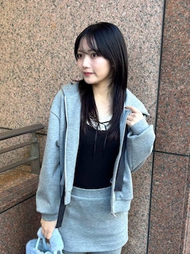 LILY BROWNさん（レディース・163cm）の冬コーディネート