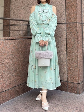 LILY BROWNさん（レディース・158cm）の冬コーディネート