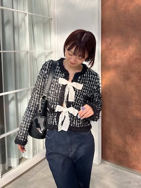 LILY BROWNさん（レディース・163cm）の冬コーディネート