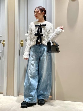 LILY BROWNさん（レディース・156cm）の冬コーディネート