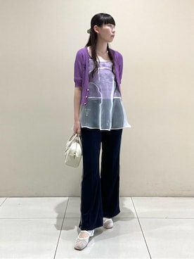 LILY BROWNさん（レディース・167cm）の夏コーディネート