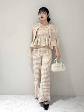 LILY BROWNさん（レディース・156cm）の冬コーディネート