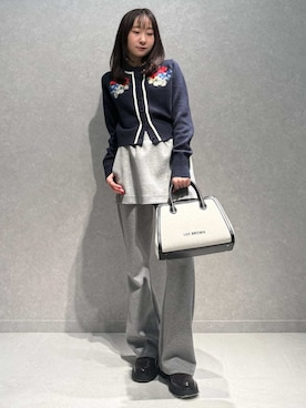 LILY BROWNさん（レディース・155cm）の冬コーディネート