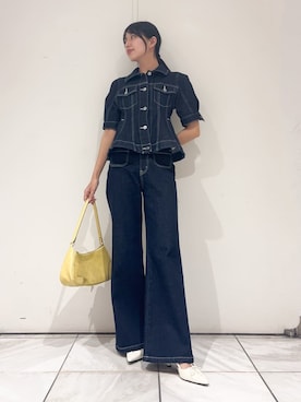 「LILY BROWN（リリーブラウン）のアイテム」を使った、LILY BROWNさん（レディース・160cm）の春コーディネート