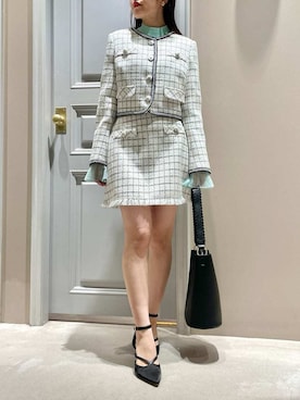 LILY BROWNさん（レディース・156cm）の春コーディネート