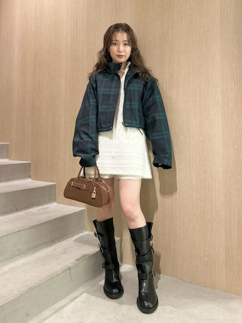 LILY BROWN ツイードショートパンツ イエロー リリー BROWN ツイードショートパンツ イエロー