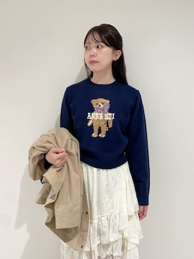 LILY BROWNさん（レディース・161cm）の秋コーディネート