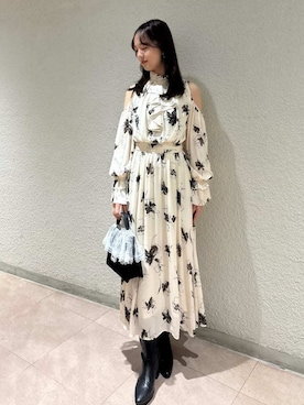 LILY BROWNさん(レディース・161cm)の冬コーディネート