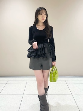 LILY BROWNさん(レディース・157cm)の冬コーディネート