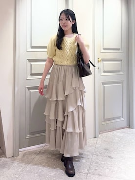 LILY BROWNさん(レディース・161cm)の冬コーディネート