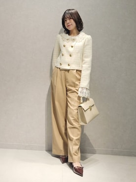 LILY BROWNさん（レディース・150cm）の冬コーディネート