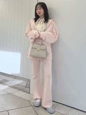 LILY BROWNさん（レディース・155cm）の冬コーディネート