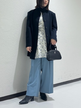「LILY BROWN（リリーブラウン）のアイテム（その他アウター）」を使った、LILY BROWNさん（レディース・156cm）の冬コーディネート
