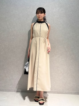 「LILY BROWN（リリーブラウン）のアイテム」を使った、LILY BROWNさん（レディース・162cm）の夏コーディネート