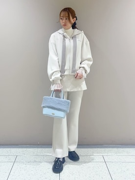 LILY BROWNさん（レディース・158cm）の冬コーディネート