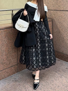 LILY BROWNさん（レディース・151cm）の冬コーディネート