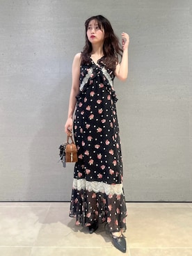 「LILY BROWN（リリーブラウン）のアイテム（財布/小物）」を使った、LILY BROWNさん（レディース・152cm）の冬コーディネート