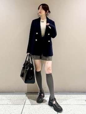 LILY BROWNさん（レディース・157cm）の秋コーディネート