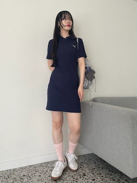 「LILY BROWN（リリーブラウン）のアイテム（スニーカー）」を使った、LILY BROWNさん（レディース・160cm）の春コーディネート