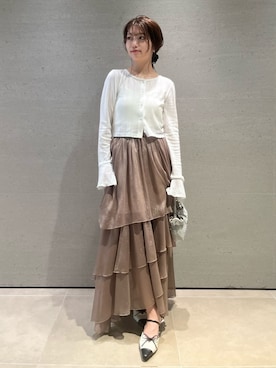 「アイテム（パンプス、その他）」を使った、LILY BROWNさん（レディース・152cm）の夏コーディネート