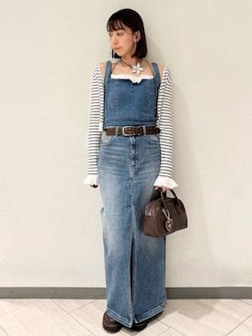 LILY BROWNさん(レディース・160cm)の春コーディネート